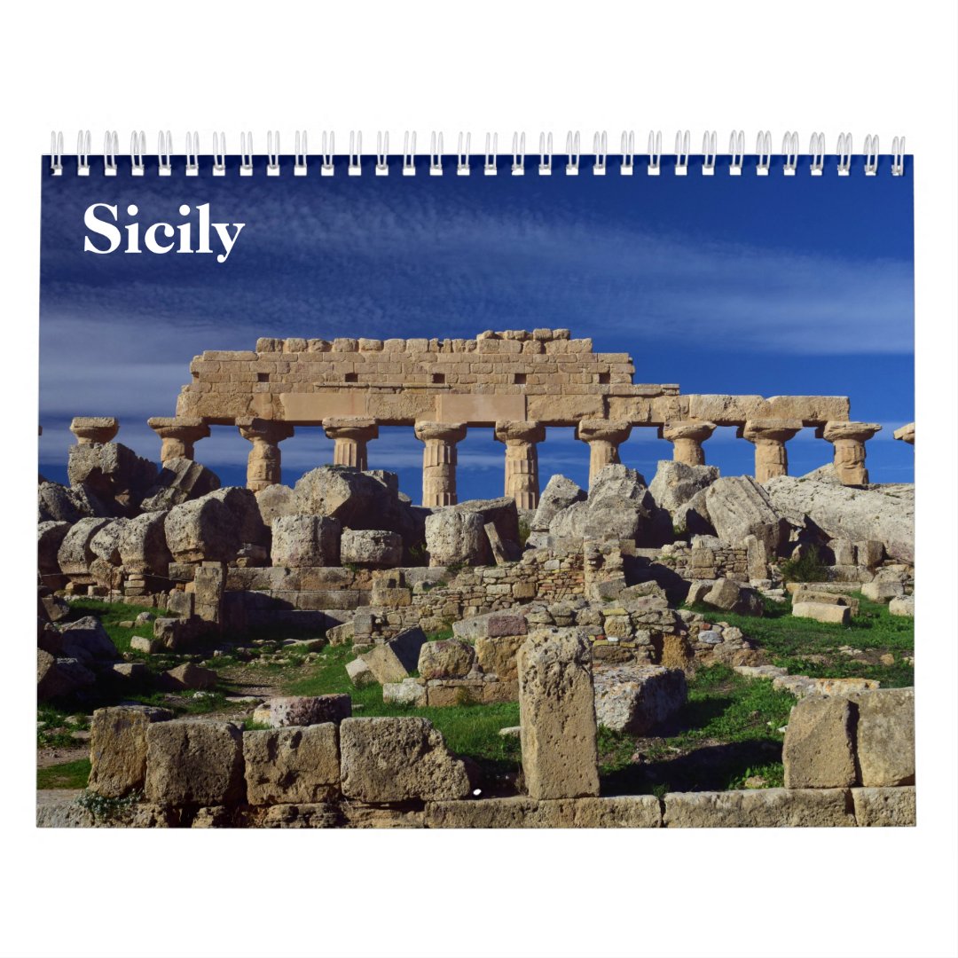 Sicily 2023 calendar | Zazzle