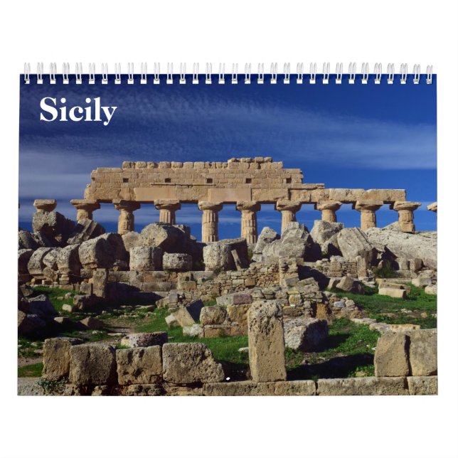 Sicily 2027 calendar (Cover)