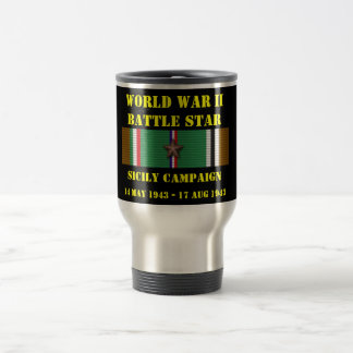 Sicily Campaign Travel Mug