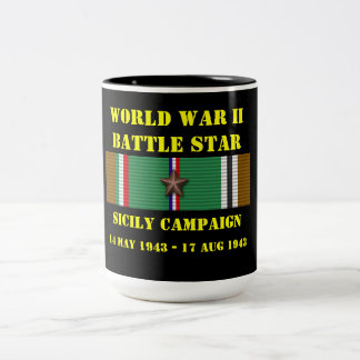 Sicily Campaign Two-Tone Coffee Mug