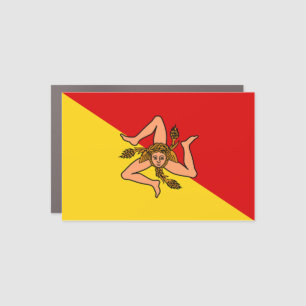 Sicily Car Magnet