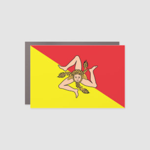 Sicily Car Magnet