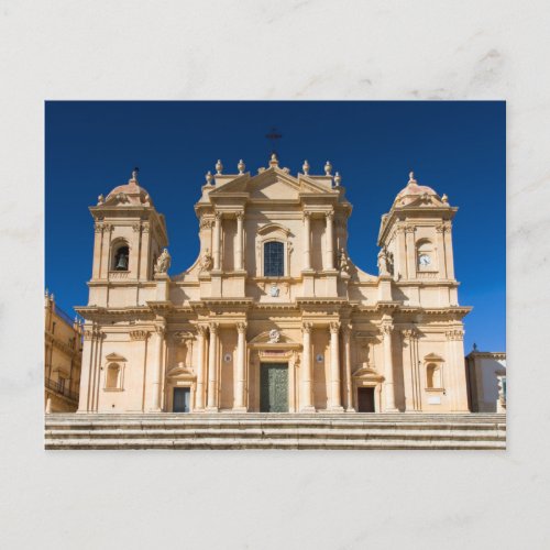 Sicily _ Cathedral of Noto postcard