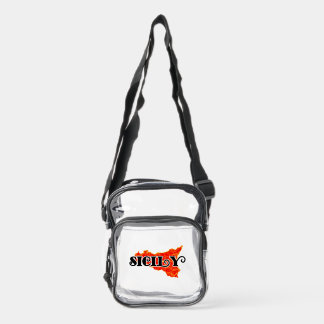 Sicily Clear Crossbody Bag