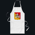 Sicily Coat of Arms Apron<br><div class="desc">The Sicilian coat of arms available on many different kinds of products. Customize your Sicily products here.</div>