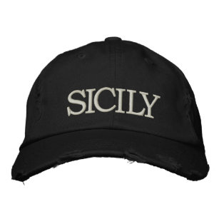 Sicily embroidered cap