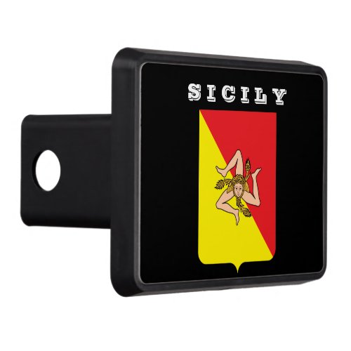 Sicily Flag Hitch Cover 2 Receiver