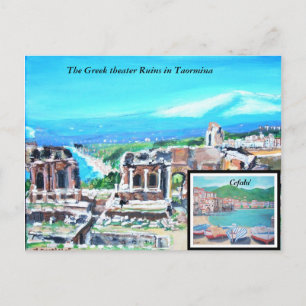 Sicily, Italy - Postcard