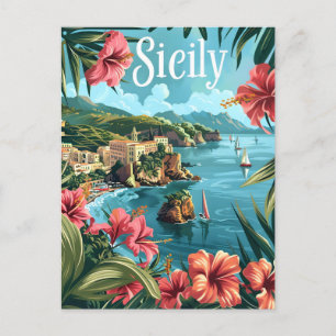 Sicily Italy Postcard