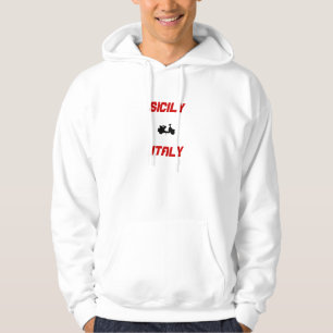 Sicily, Italy Scooter Hoodie