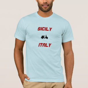 Sicily, Italy Scooter T-Shirt