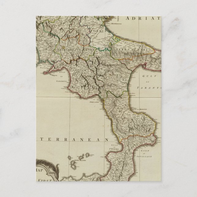 Sicily, Kingdom of Naples Postcard (Front)