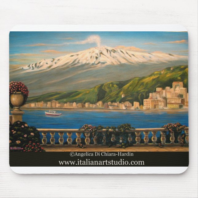 Sicily Mouse Pad (Front)
