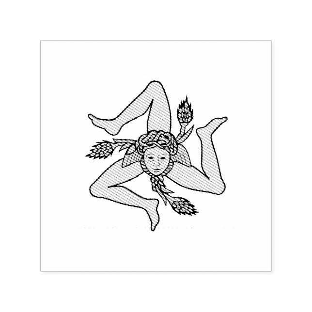 Sicily Self-inking Stamp (Design)