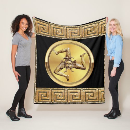 Sicily Symbol Blanket