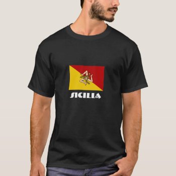 Sicily T-shirt by stradavarius at Zazzle