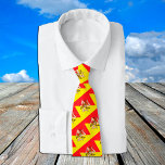 Sicily Ties, fashion Sicilian Flag, business Neck Tie<br><div class="desc">Neck Tie: Patriotic Sicilian Flag fashion and Sicily business design - love my country,  office wear,  travel,  national patriots / sports fans</div>