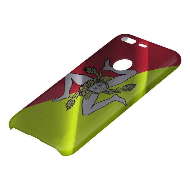 Sicily waving flag - uncommon google pixel case (Bottom)