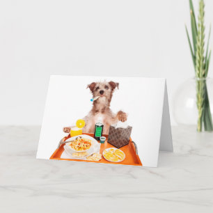 Sick as a Dog greeting card