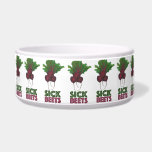 Sick Beets (Beats) Red Beetroot Garden Vegetable Bowl<br><div class="desc">Design features an original marker illustration of a delicious bunch of red beet vegetables. Great for your favorite gardener,  chef,  or vegetarian foodie!

Don't see what you're looking for? Need help with customization? Click "contact this designer" to have something created just for you!</div>