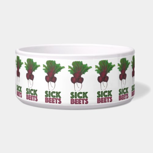 Sick Beets Beats Red Beetroot Garden Vegetable Bowl