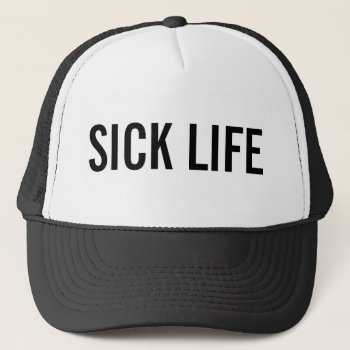 Sick Life Metal Band Hat by msvb1te at Zazzle