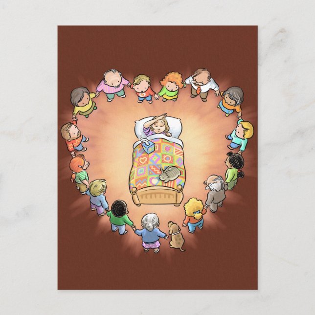 Sick Mom Postcard (Front)