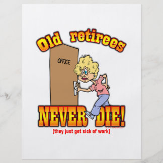 Retirement Flyers, Retirement Flyer Designs