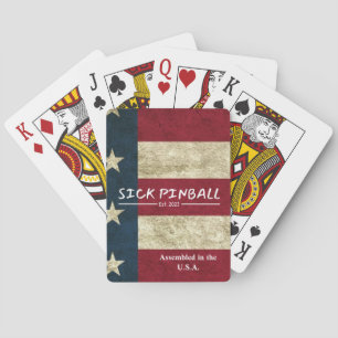 Sick Pinball Est. 2023 Playing Cards
