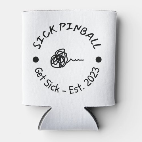 Sick Pinball Logo _ Can Cooler
