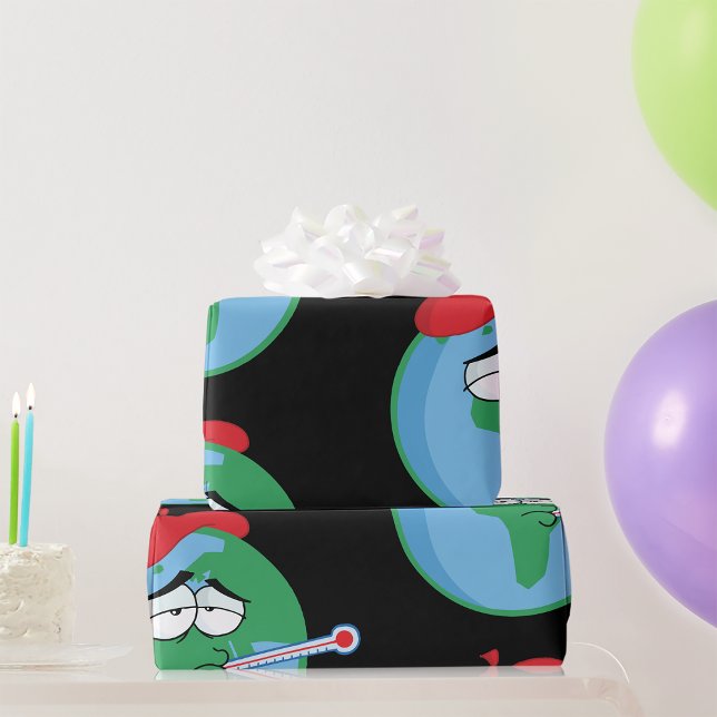 Sick Planet Wrapping Paper (Creator Uploaded)