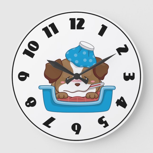 Sick Puppy Clock (Front)