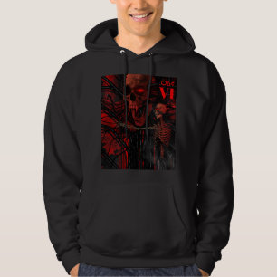 Sick Sense VI - Cyberpunk Vampire Skull  - Hoodie