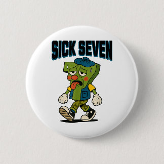 Sick Seven 67 Halloween Costume For Trending Popul Button