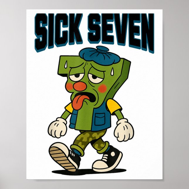 Sick Seven 67 Halloween Costume For Trending Popul Poster (Front)