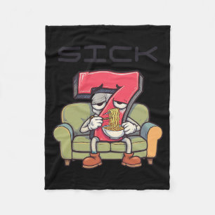 Sick Seven 67 Meme Six Seven  Fleece Blanket