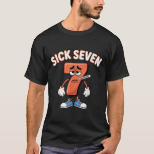 Sick Seven Meme Tee Six Seven Fun Wordplay _6