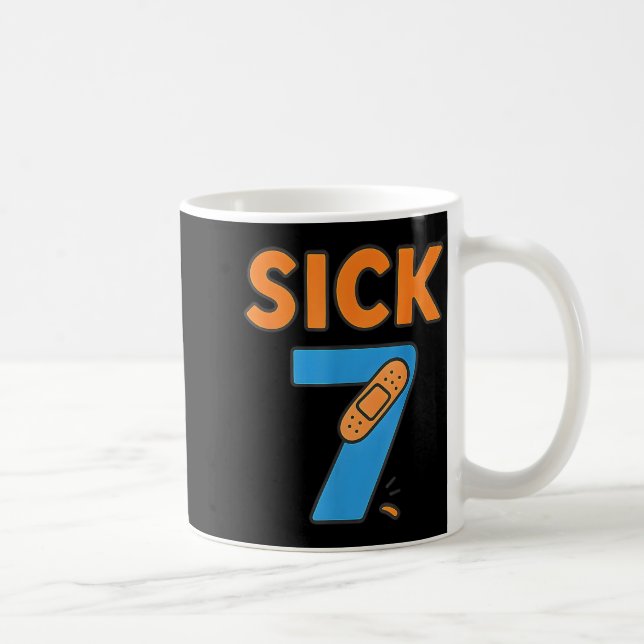 Sick Seven Meme Tee Six Seven Fun Wordplay  Coffee Mug (Right)