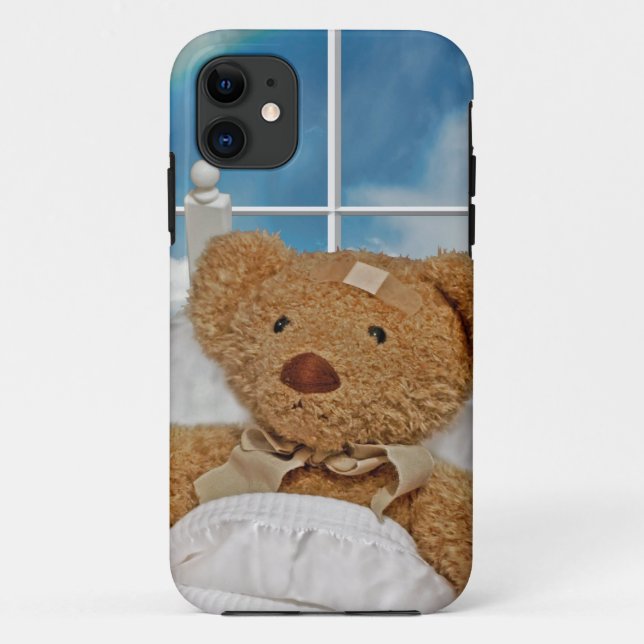 Sick Teddy Bear Case-Mate iPhone Case (Back)