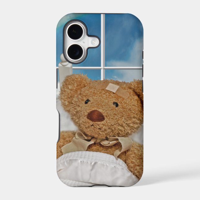 Sick Teddy Bear Iphone Case (Back)