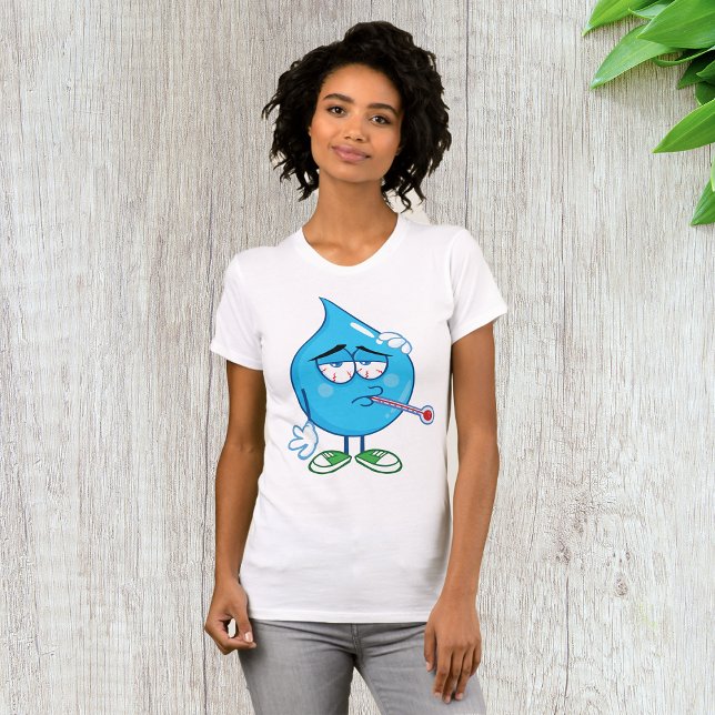 Sick Water Drop Womens T-Shirt (Creator Uploaded)