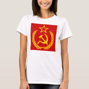 Sickle And Hammer, USSR, CCCP, Communism T-Shirt