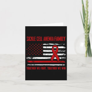 Sickle Cell Anemia Awareness Family Together We Fi Card