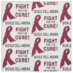 Sickle Cell Anemia Awareness: Fight, Cure! Fabric