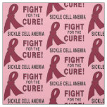 Sickle Cell Anemia Awareness: Fight, Cure! Fabric