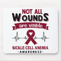 Sickle Cell Anemia Awareness Month Ribbon Gifts Mouse Pad