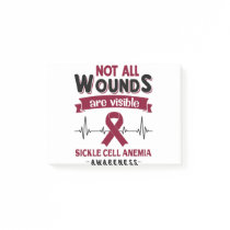 Sickle Cell Anemia Awareness Month Ribbon Gifts Post-it Notes