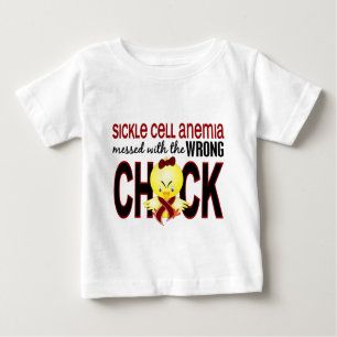 Sickle Cell Anemia Messed With Wrong Chick Baby T-Shirt