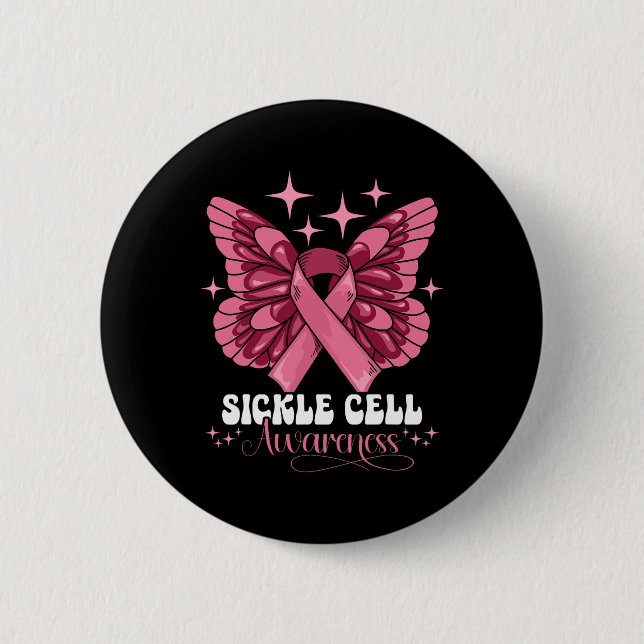 Sickle Cell Awareness 35  Button (Front)