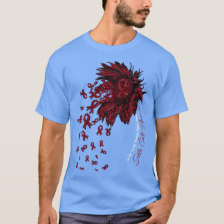 Sickle Cell Awareness Awareness sunflower nobody f T-Shirt